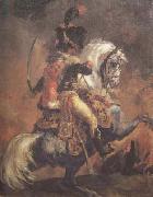 Theodore Gericault Chasseur of the Imperial Guard,Charging (mk10 oil painting picture wholesale